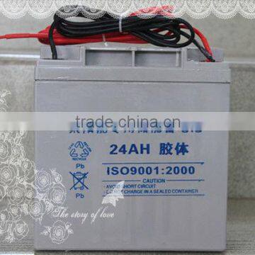 12V24AH Lead acid battery Made in China