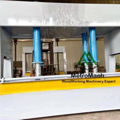 Woodworking Hydraulic Melamine Laminating Cold Press Machine for Fire-proofing Floor, Door, Furniture photo-3