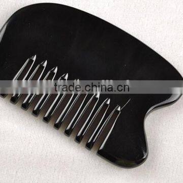 Ox-horn Guasha Comb board for health care