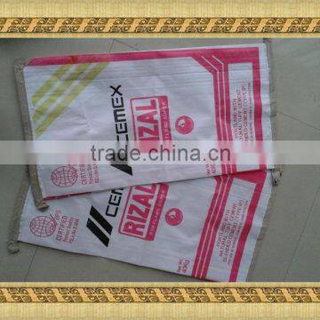 25kg square bottom valve pp woven sack bag