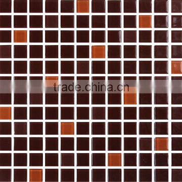 2014 factory price crackle glass mosaic tile