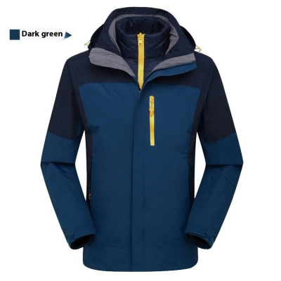 Three-in-One Detachable Travel Jacket Lining - High-End Winter Ski Set for Men and Women, With Zippered Closure, Suitable for Mountaineering photo-3