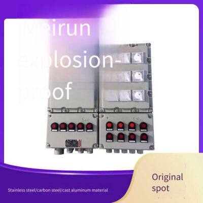 Meirun Vertical Explosion-proof Power Distribution Box, Dust-proof and Anti-corrosion, Suitable for Dust Environment, Non-standard Customization photo-2