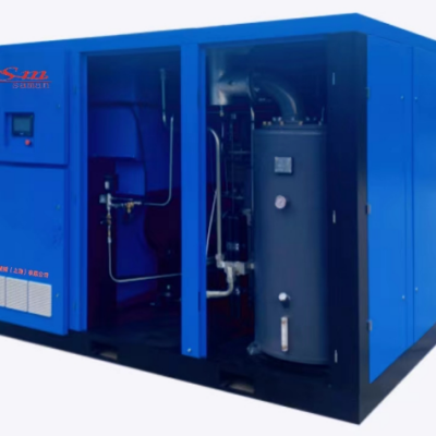Saman Permanent Magnet Variable-frequency Screw Vacuum Pump, Energy-saving and Power-efficient photo-3