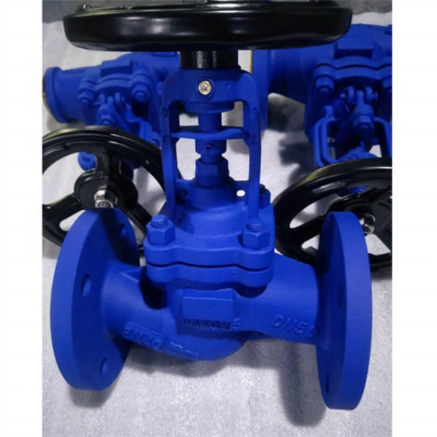 DIN Flange Bellows Seal Globe Valve PN16-PN40 Cast Iron GG25 GGG50 Cast Steel WCB Bellows Globe Valves photo-5