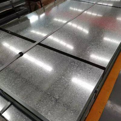 ASTM/EN Standard Regular Spangle Hot Dipped Galvanized Steel Sheet Thickness: 0.12mm to 8.0mm Wide Stock photo-3