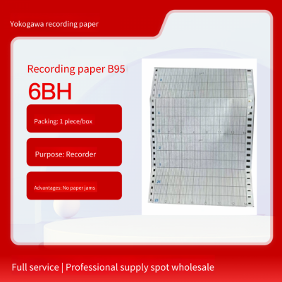 Yokogawa Ur10000 Recorder ph Printing Recording Paper B956bhr 0 - 14ph