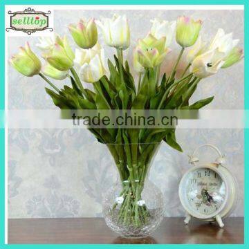 High quality 70cm real touch pu fake tulips flowers