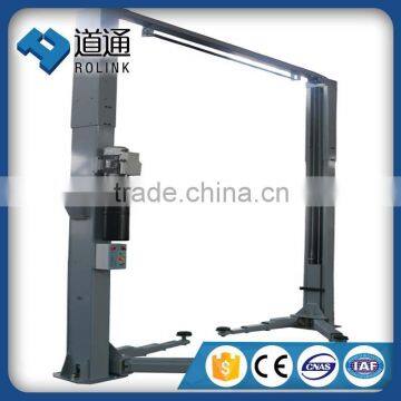New Energy Technology Floor Plate Two Post Hydraulic Car Lift photo-6