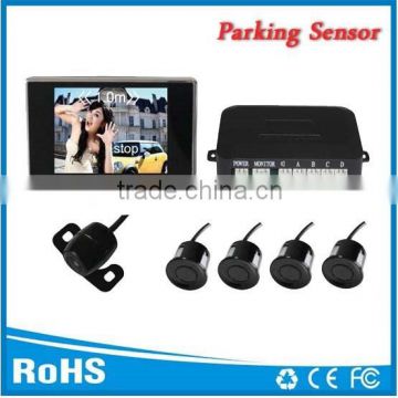 Slimline 3.5 Rear View Monitor Kit with Number Plate Colour Camera