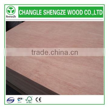 cheap bintangor plywood for furniture and decoration