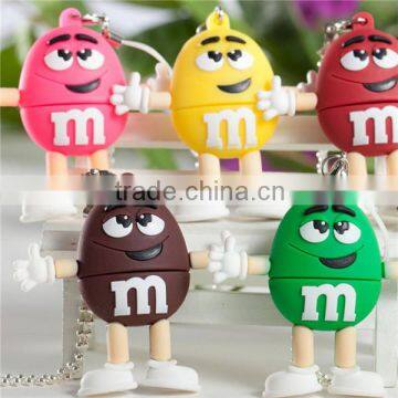 PVC lovely cartoon flash disk