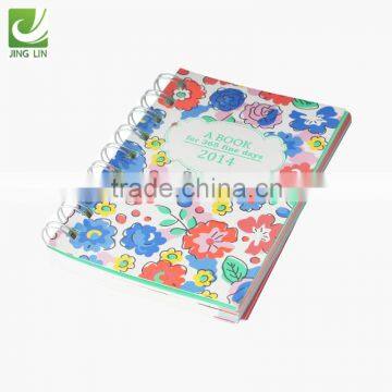 Top quality spiral binding book printing