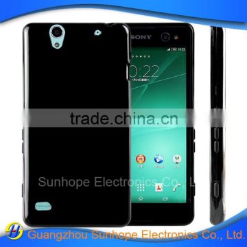 Glossy design tpu gel case for Xperia C4 E5333