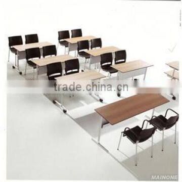 Wooden Conference Table and Console Table