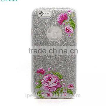 Hot Selling Flower Pattern 3 in 1 Design Phone Case for IPhone 6 photo-5