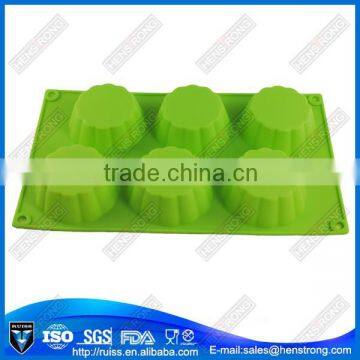 6 Cups Cake Silicone Bread Baking Mold photo-6