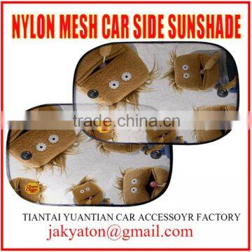 side windows car sunsheild nylon meaterial customer design