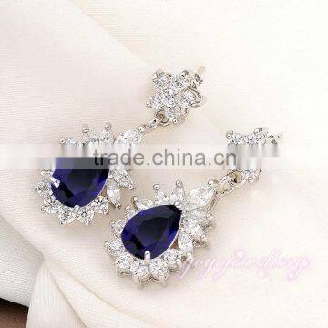 Wholesale Fashion 18k Gold Plated Bridal Jewelry Set photo-4