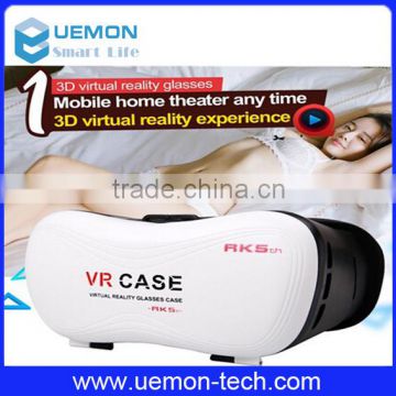 2016 high quality 3D VR case 5th google cardboard virtual reality stable 3d glasses case