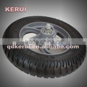 high quality heavy load rubber wheels for wheelbarrow