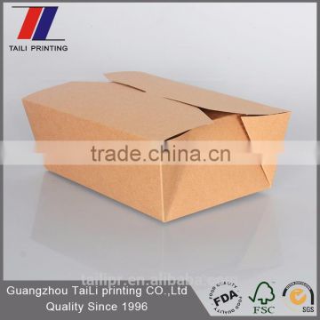 Custom take out food packaging