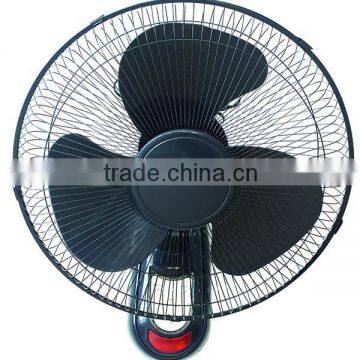 16'' rechargeable wall fans with remote control with strong wind and heavy air volume wholesale with cheap price
