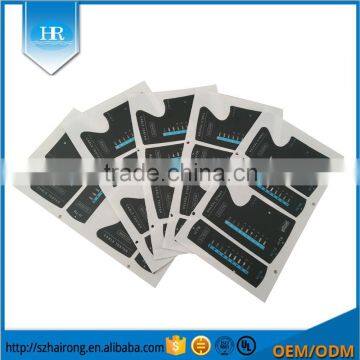 Wholesale High Quality 3M Rubber PC Screen Printing Decorative Sticker Style Adhesive Label