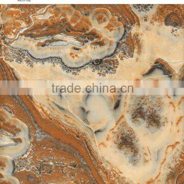 Hot Selling Floor Waterjet Gold Medallion Floor Patterns Composite Marble Tile