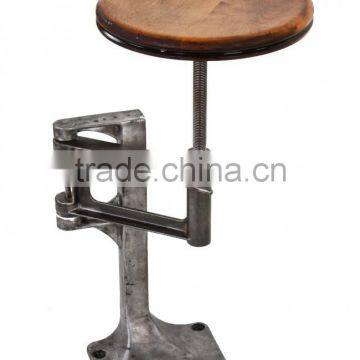 Vintage Industrial Bar Stool, Dining Stool