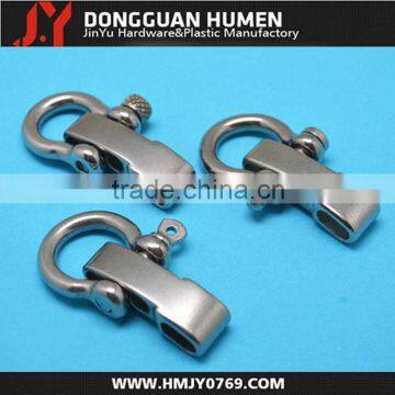 Jinyu wholesale adjustab shackle clevis shackle for paracord