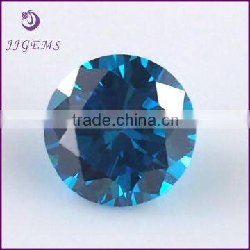 synthetic light blue zircon round brilliant cut cubic zirconia price