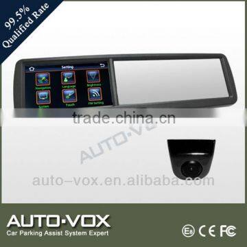 4.3'' Car rearview mirror monitor with DVR,GPS ,reversing camera