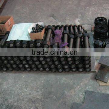 STUD BOLT:3/4" DIA X 160MM LG,ASTM A193,B7,10 UNC,C/W 2 X HEX NUTS,ASTM A194 GR 2H photo-3