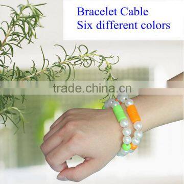 Creative USB 2.0 speed hort 20cm Baided bracelet USB data cable