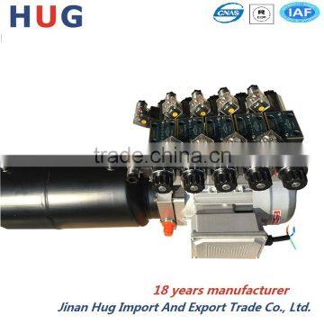 Hot Sale 24v 12v AC or DC Hydraulic Power Pack Unit With Hand Control Button photo-3