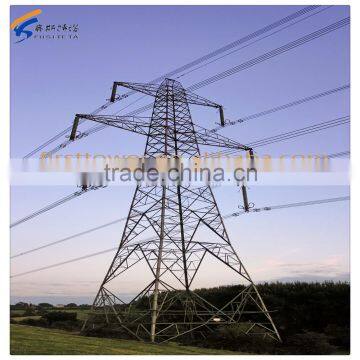 Tubular steel Bracket tower for transimission line