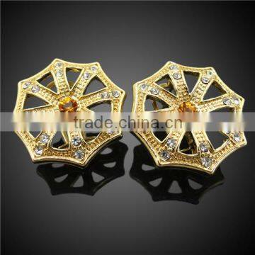 18k Women's Gold Necklace and Artificial Jewellery Earings Women Earrings photo-6