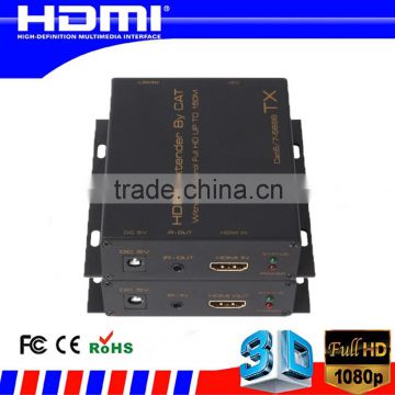 HDMI extender 150m over tcp ip by single cat cable