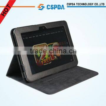 Black Folio Stand PU Leather Cover For Amazon Kindle Fire HD 8.9 inch Table