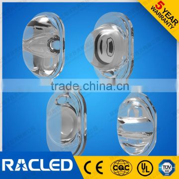 optical lens 109mm glass lens for led Street lamp ,led project light specturum 150*75,60,90