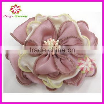 New silk fabric flower for hair and headband, silk hair flower, chiffon fabric flower embellishments