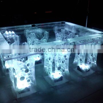 GH-RZ230 Clear Newest design Acrylic table / high-end modern acrylic table