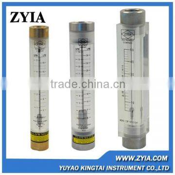 Kingtai high performance acrylic inline air rotameter(water rotameter)