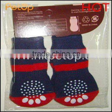 Animal Face Paw Print Bottom Dog Socks