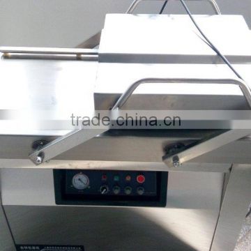 industrial semi automatic horizontal type peanut vacuum packer with BUSCH pump