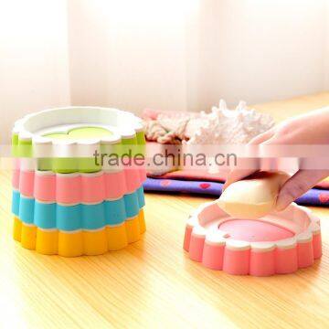 Q059 candy color plastic soap box wholesale hotel soap dish