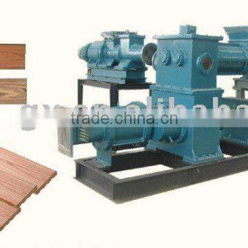 Wooden grain brick extruder