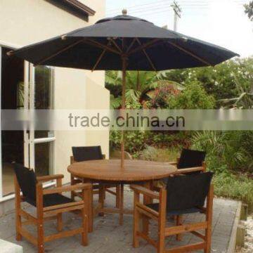 Wood patio umbrella garden umbrella