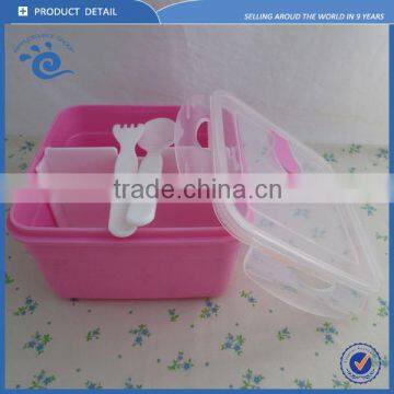 Eco-friendly Watertight Plastic Pantry Food Container 2 Compartment photo-3
